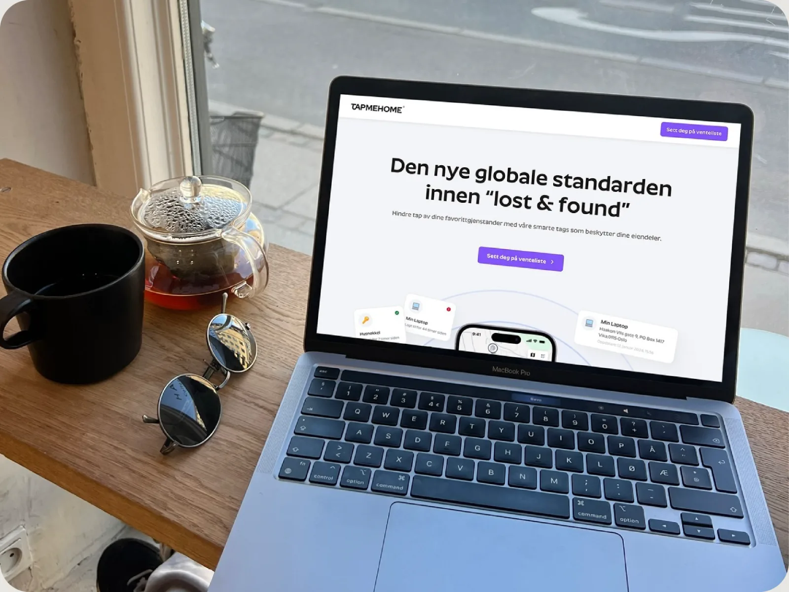 Nettsiden tapmehome.com